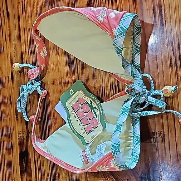 Coco Rave bikini top size XL cup size D NWT - Picture 4 of 5